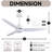 52" 3-Blade Indoor LED Ceiling Fan with Remote and Light Kit Included-173991752-173991753