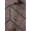 Rapture Dark Brown Chevron Luxury Area Rug-68867267