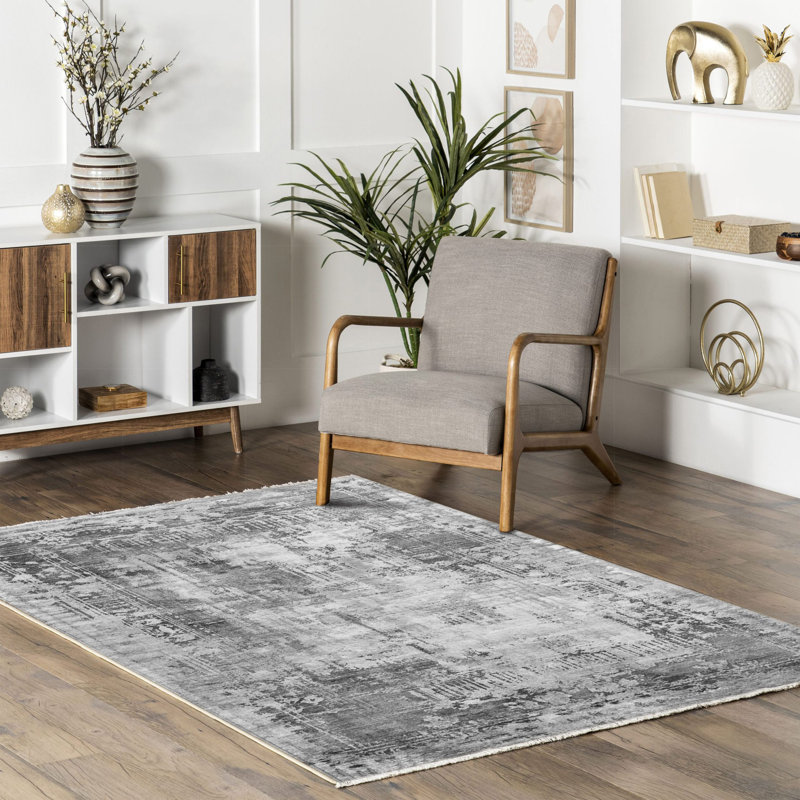 Tapis rectangulaire Laquaisha, Tapis de couloir 2 pi 8 po x 9 pi 11 po
