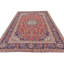 Tapis oriental rouge unique 9X13 One-of-a-Kind
