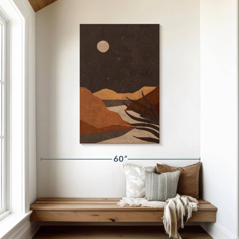 Alvord Boho pleine lune, H 45 po x l 30 po
