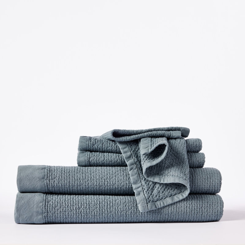 Adriatic Organic Bath Towel Set, River