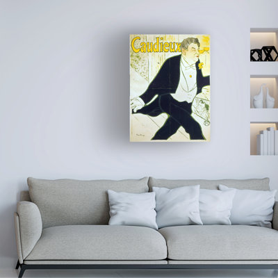 Henri De Toulouse-Lautrec Caudieux, 1893 Canvas Art