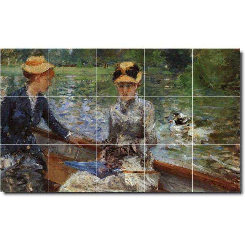 Carreau de peinture murale 40 po x 24 po 8 po x 8 po, Femme 06522