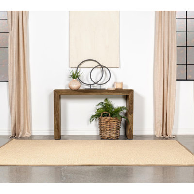 Console rectangulaire en bois massif Auburn