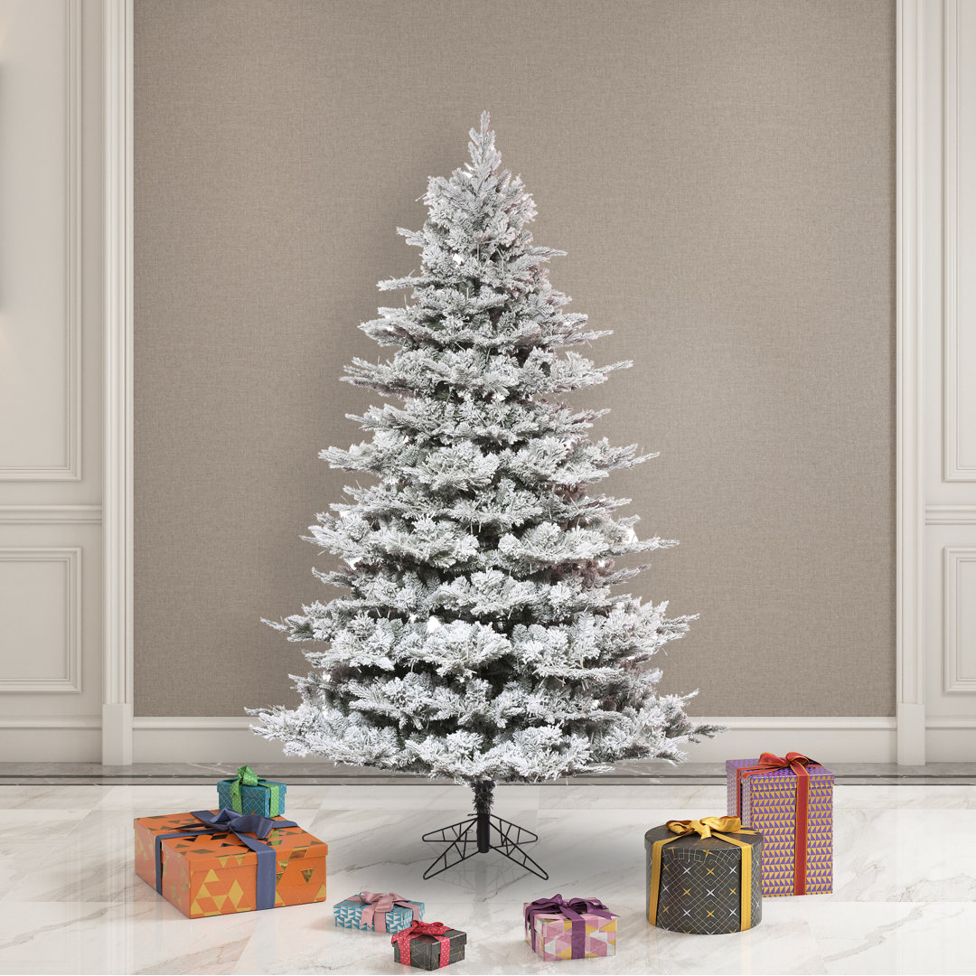 Winfield Flocked Kiana Pine Full Artificial Christmas Tree Steelside™
