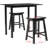 Stevphen 2 - Person Solid Wood Top Four Leg Dining Set