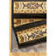Pavillon de jardin noir 7 pi 10 po X 10 pi 3 po Tapis Southwest-1411688227