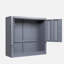 Armoire de rangement murale en métal pour le garage ou la cuisine