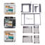 Organisateur de coin d'armoire coulissant Blind