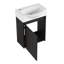 Ensemble de meuble-lavabo de salle de bain, petit meuble-lavabo moderne avec lavabo en céramique, ensemble d'armoire de meuble-lavabo-113448652