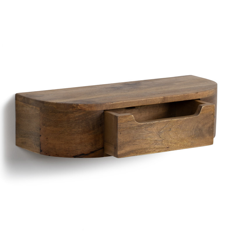 50cm W Solid Wood Bedside Table