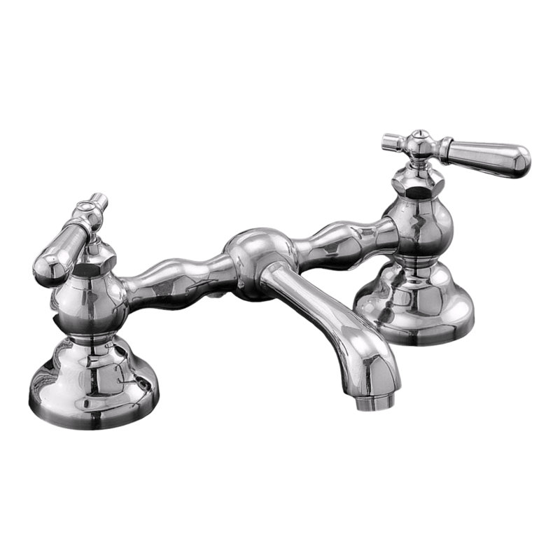 Columbia Bridge Faucet with Straight Spout by Strom Living, Chrome
