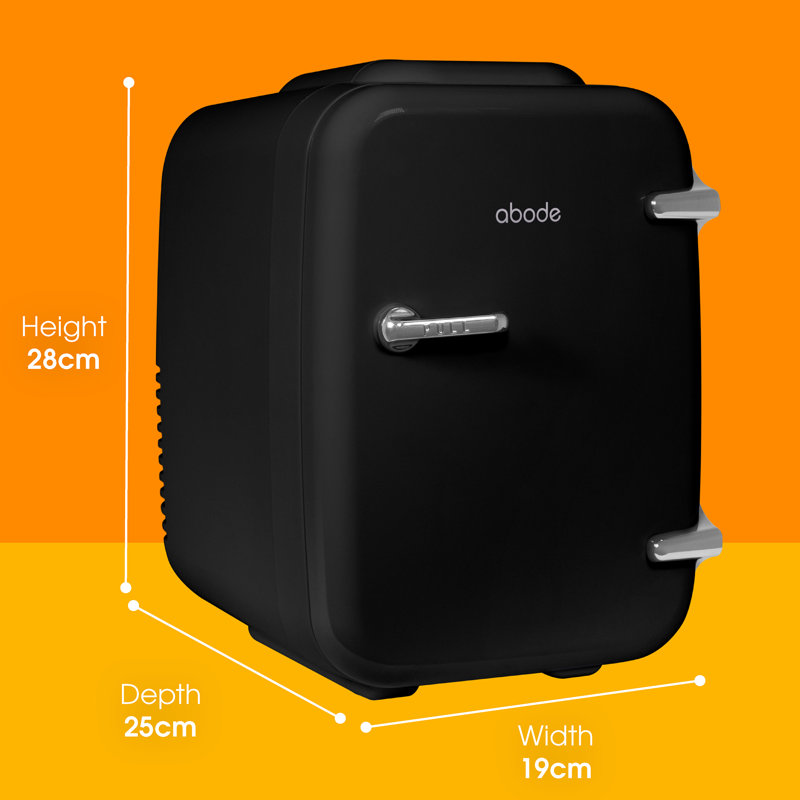 Abode, A4CLR201B, Retro 4L Cooler in Black