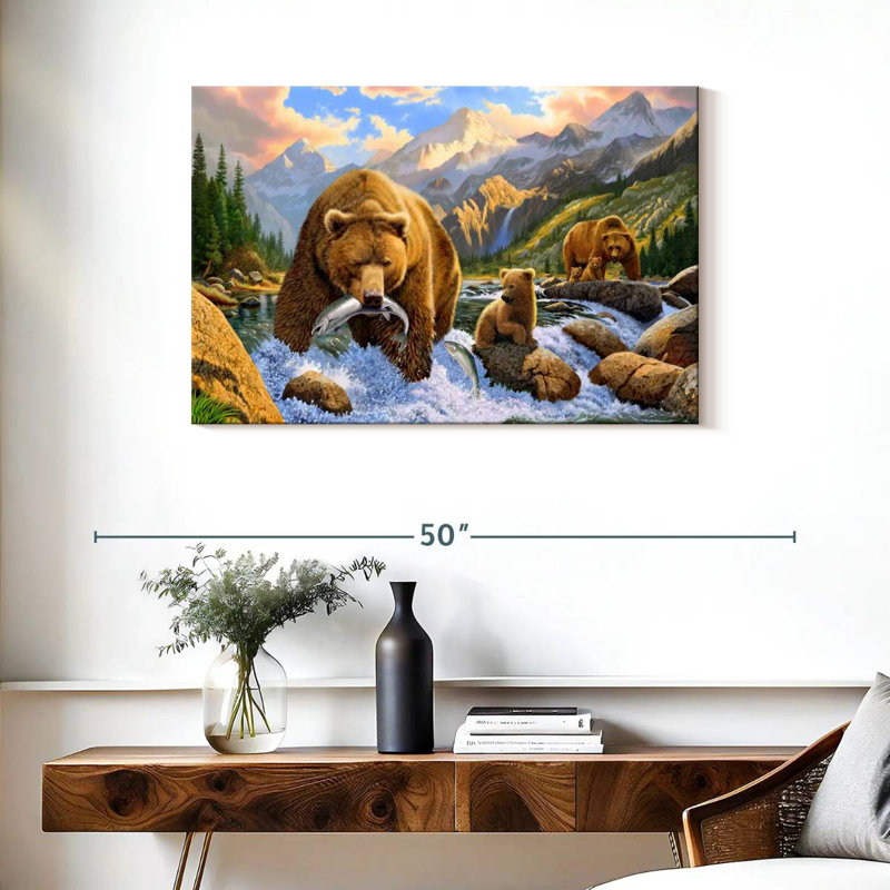Bear Salmon Fishing