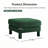 Boucle Upholstered Ottoman For Sectional-998007604