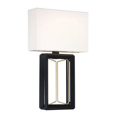 Sable Point Steel Flush Mounted Sconce