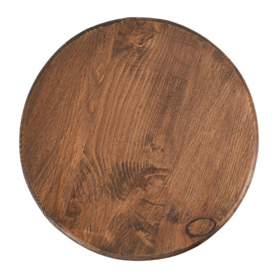 Swivel Solid Wood Adjustable Height Stool