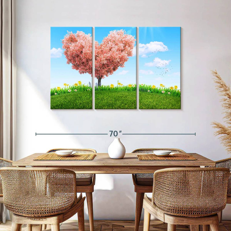 Hardie Spring Heart Tree, 36" H x 57" W