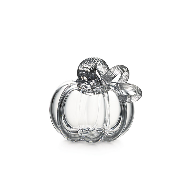 Pumpkin with a Twist, 4.5" H x 4.75" W x 4.75" D