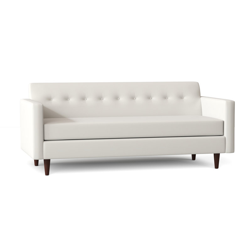 Floodwood Upholstered 77.5'' Sofa, Akiko Bone