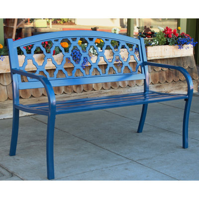 Dezaraye Steel Outdoor Bench