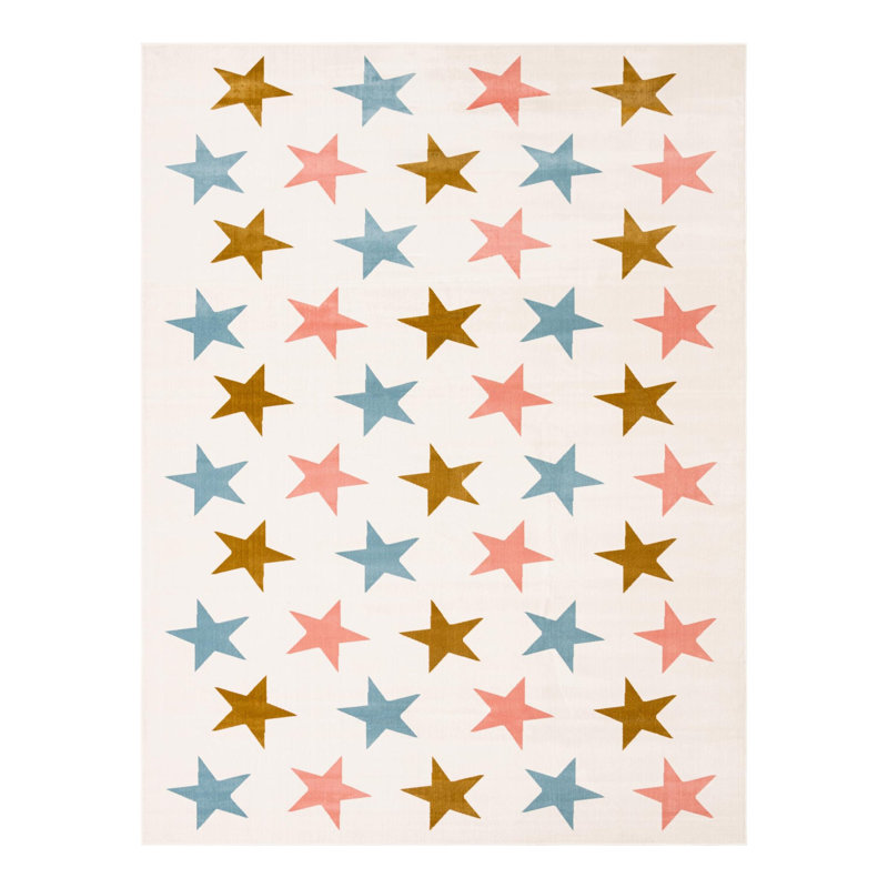 Unique Loom Twinkle Whimsy Kids Rug, Rectangle 10' x 13'1"