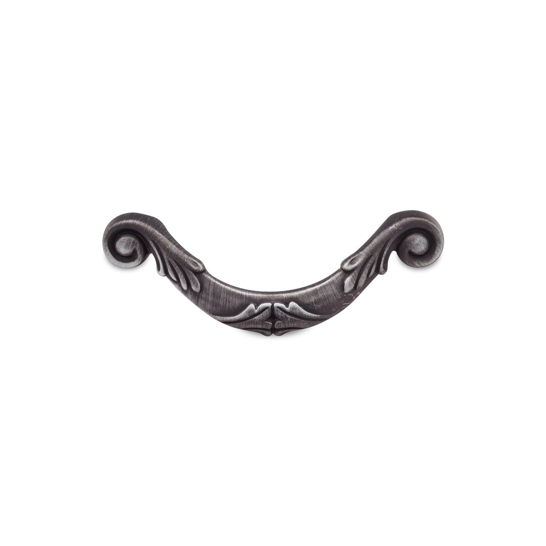 3 1/2" Center to Center Ornate Curved Drop Pull CP Series Rk International 