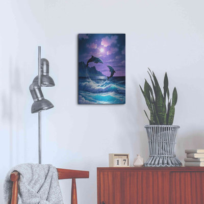 «Dolphin Dance» par Anthony Casay sur métal
