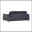 Causeuse en cuir italien Global United-1246145899