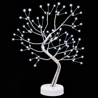 Mini Starburst Christmas Tree Steel LEDs Set