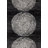 Manzelli Modern Circles Black White Area Rug-1830256859