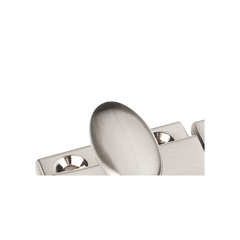 Sutton Bar Pull, Polished Nickel, 6 5/16"