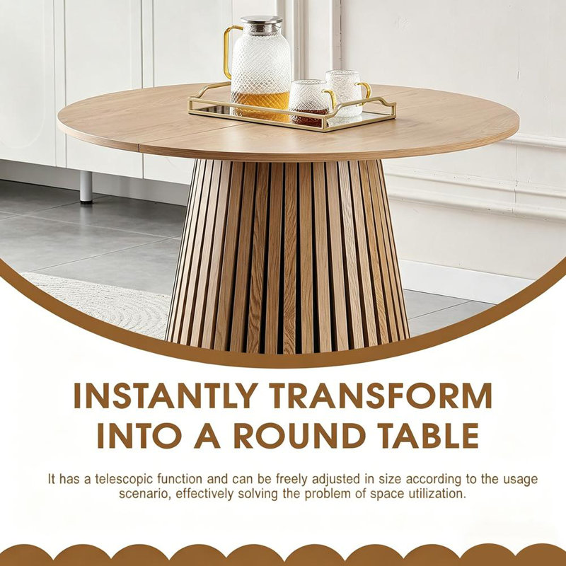 Table de salle à manger extensible