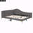 Full Size Upholstered Daybed with Headboard and Armrest, Support Legs-129700447