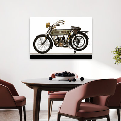 «Alcyon V-Twin Moto», paysage abstrait, nature
