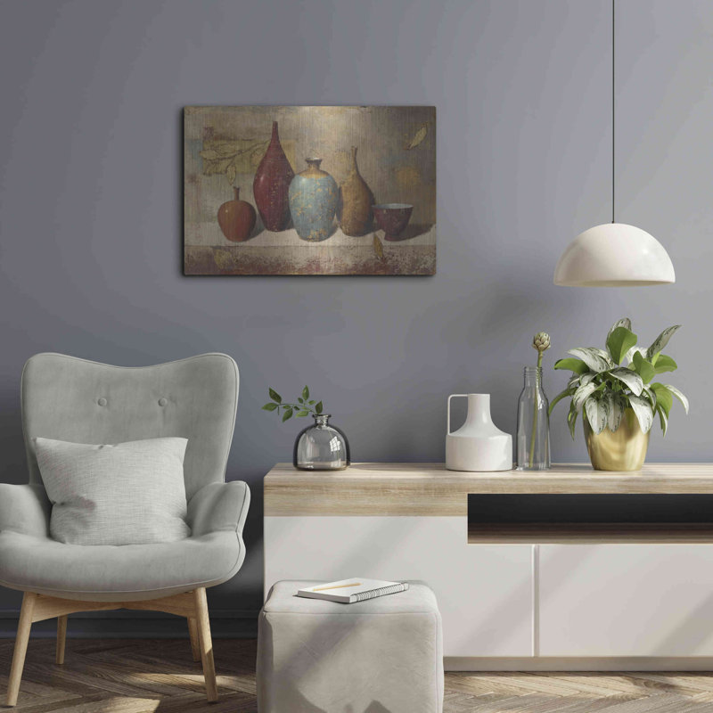 «Leaves And Vessels» par James Wiens, H 16 po x l 24 po