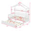Lit maison avec lit gigogne et tablette