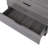 Gray 5-Drawer Dresser with Lockable Wheels-1274206041