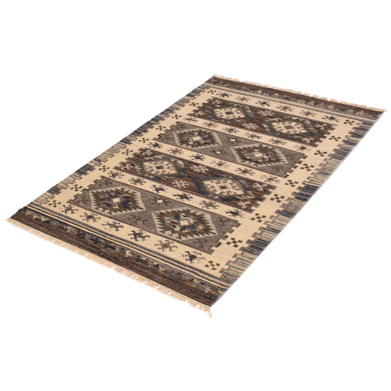 Ankara FW Grey Kilim 5'2" x 7'9"