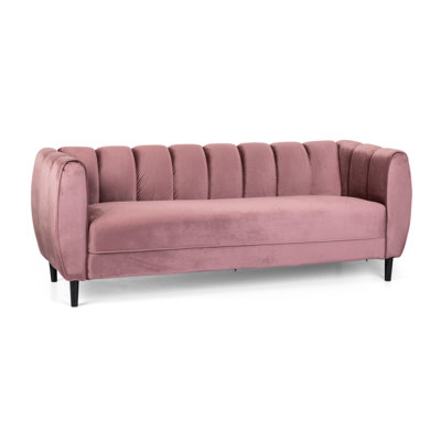 Modern Sofa Miranda Velvet 3-Seater Sofa