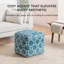 Repose-pieds bleu 20 po Marta-117292803