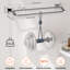 Double barre à serviettes pour salle de bain-106588931