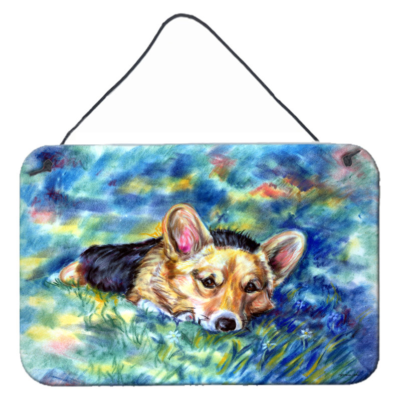 Décoration murale corgi