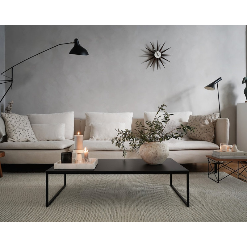Off White Tact Rug, Rectangle 5'5" x 7'8"