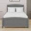 Lit plate-forme avec lit gigogne-359531897
