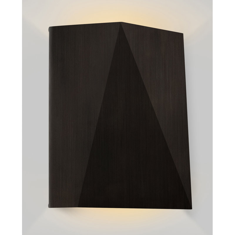 Calx - Light LED Outdoor Sconce, Antique Bronze, 2700K