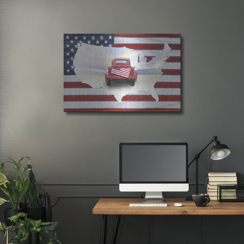 «American Pride II» par Lori Deiter, H 24 po x l 36 po