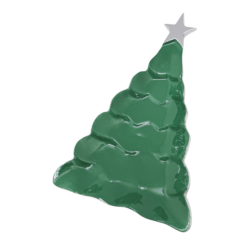 Small Green Tree Candy Dish