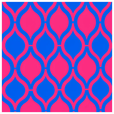 Couvertures en treillis rose et bleu